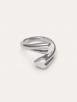 Anillo Abbraccio Amour Acero