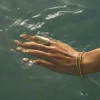 Anillo Bohemian Acero Baño Oro