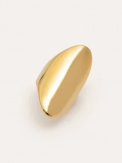 Anillo Bohemian Acero Baño Oro