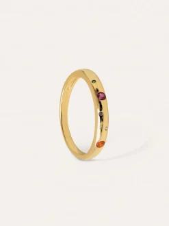 Anillo Colors Space Baño Oro