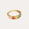 Anillo Colorway Baño Oro