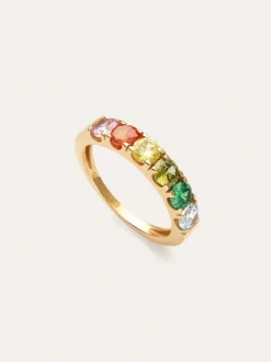 Anillo Colorway Baño Oro