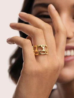 Anillo Dotty Baño Oro