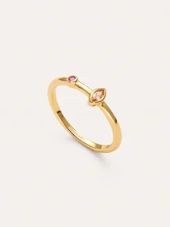 Anillo Leonor Calid Baño Oro