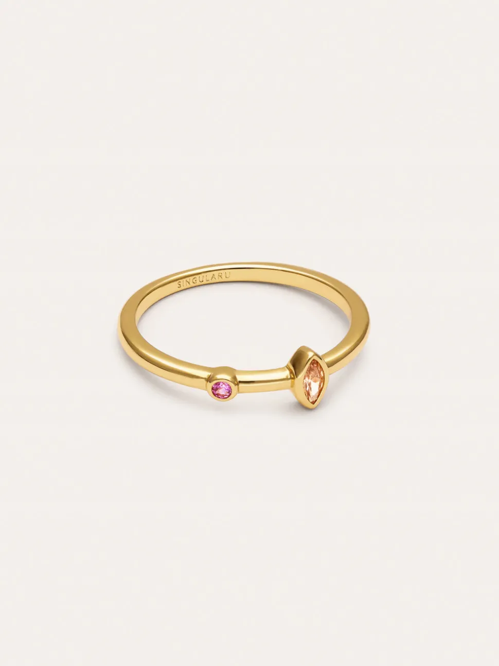Anillo Leonor Calid Baño Oro