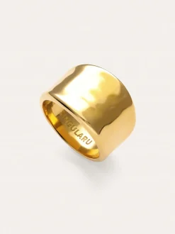Anillo My Ocean Acero Baño Oro