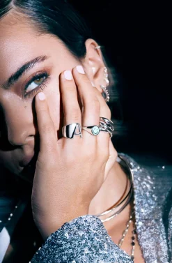 Anillo Personalizado Letter Signet