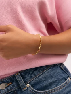 Brazalete Alma Rosé Baño Oro