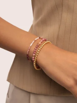 Brazalete Bomb Acero Baño Oro