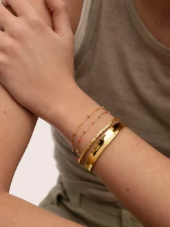 Brazalete Easy Acero Baño Oro