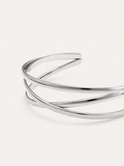 Brazalete Triple Diana Acero