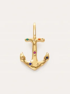 Charm Ancla Baño Oro