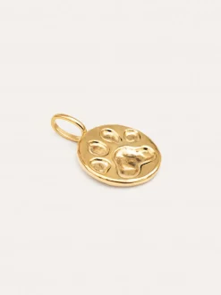 Charm Huella Baño Oro