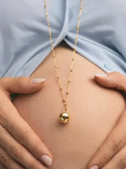 Charm Llamador de Ángeles Baño Oro