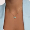 Charm Mini Perro Teckel Enamel Sky