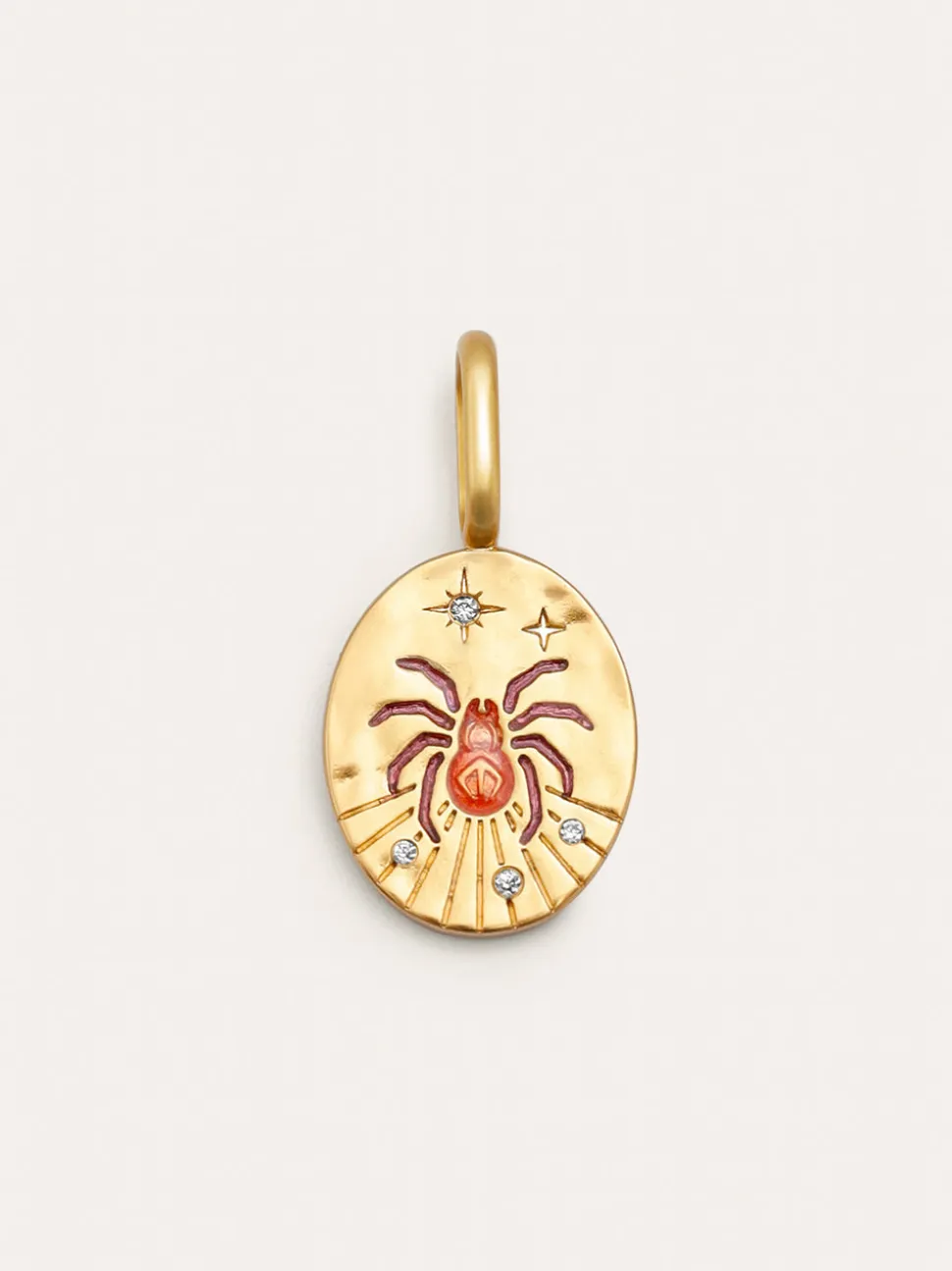 Charm Mystic Araña Baño Oro
