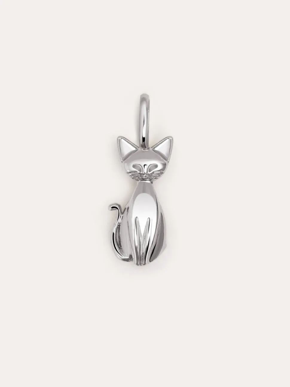 Charm Salem Gato Enamel Gris