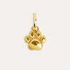 Charm Simple Paw Baño Oro