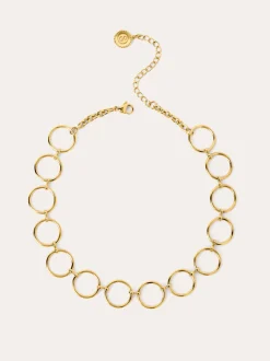 Choker Circles & Circles Acero Baño Oro