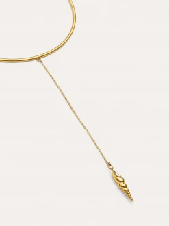 Choker Ítaca Acero Baño Oro