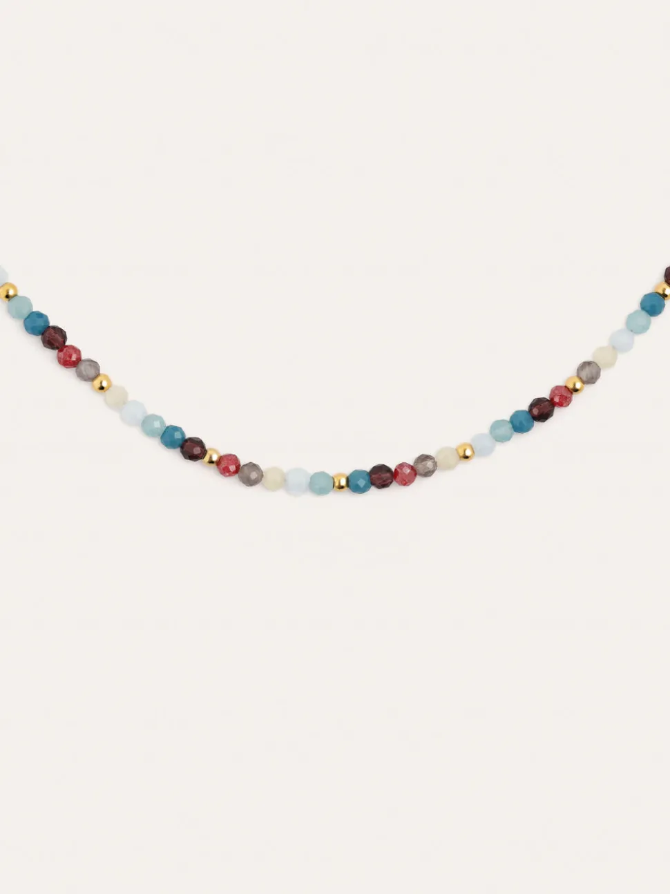 Collar Altea Bruma Acero Baño Oro