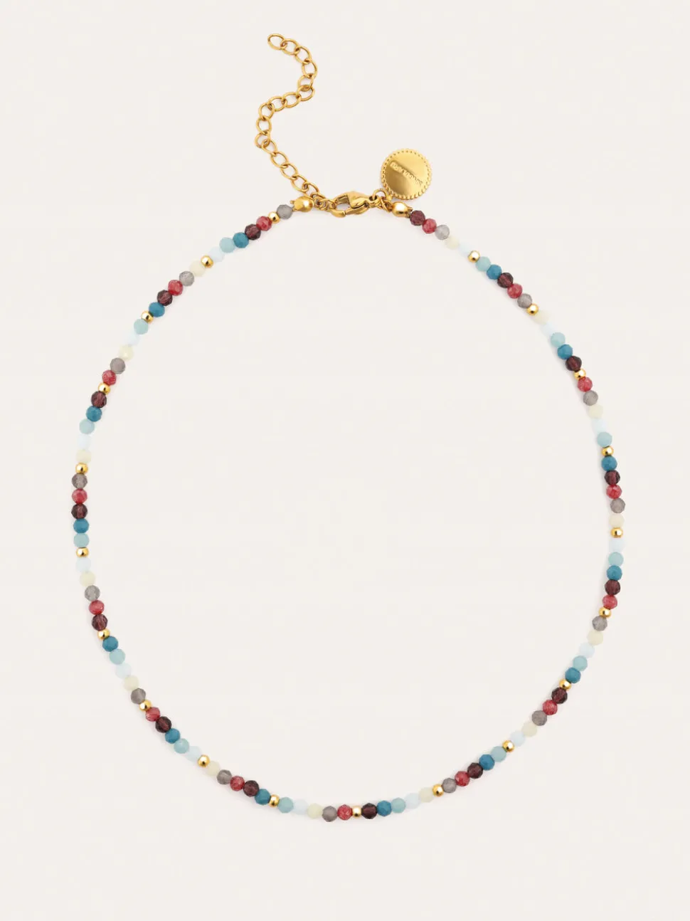Collar Altea Bruma Acero Baño Oro