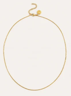 Collar Ana Acero Baño Oro