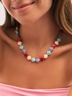 Collar Begur Conchas Acero Baño Oro