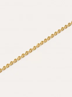 Collar Celestia Acero Baño Oro