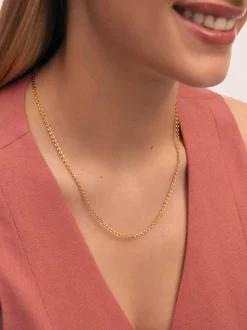 Collar Celestia Acero Baño Oro