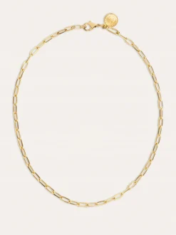 Collar Chic Acero Baño Oro
