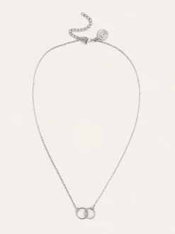 Collar Circles Twist Acero