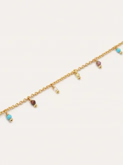 Collar Dancing Stones Baño Oro