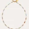 Collar Daylight Perlas Acero Baño Oro