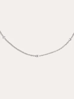 Collar Dots Plata