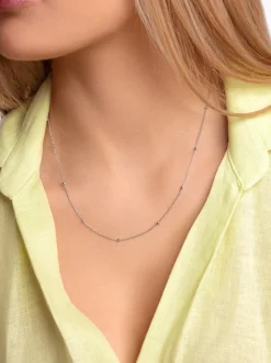 Collar Dots Plata