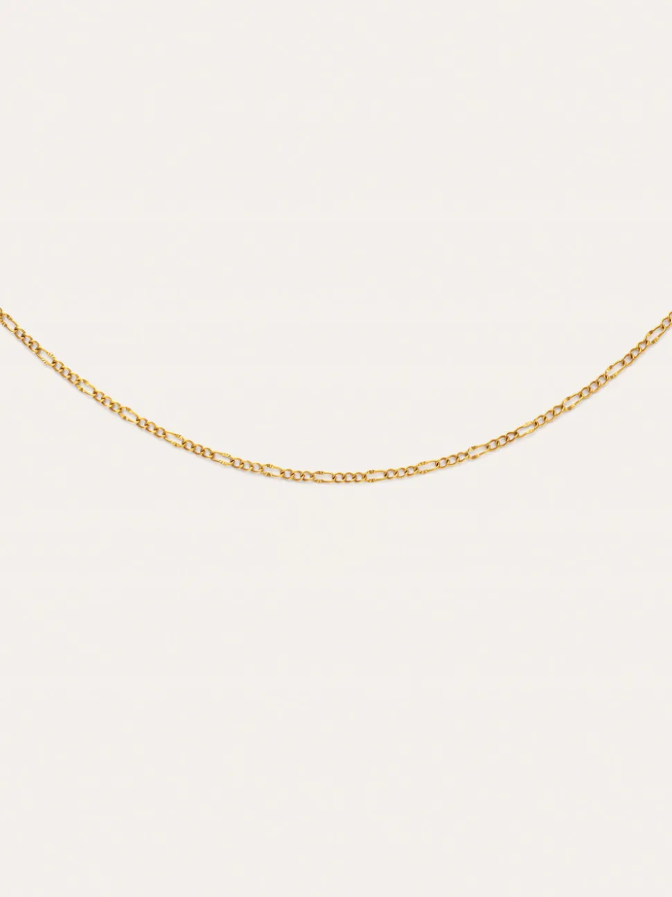 Collar Fiore Acero Baño Oro