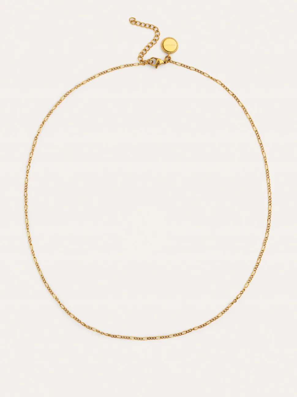 Collar Fiore Acero Baño Oro