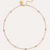Collar Glam Acero Baño Oro