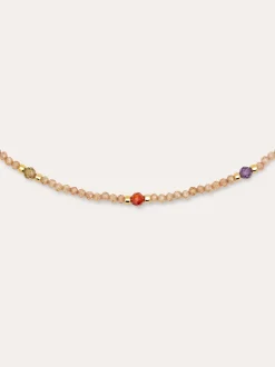 Collar Glam Acero Baño Oro