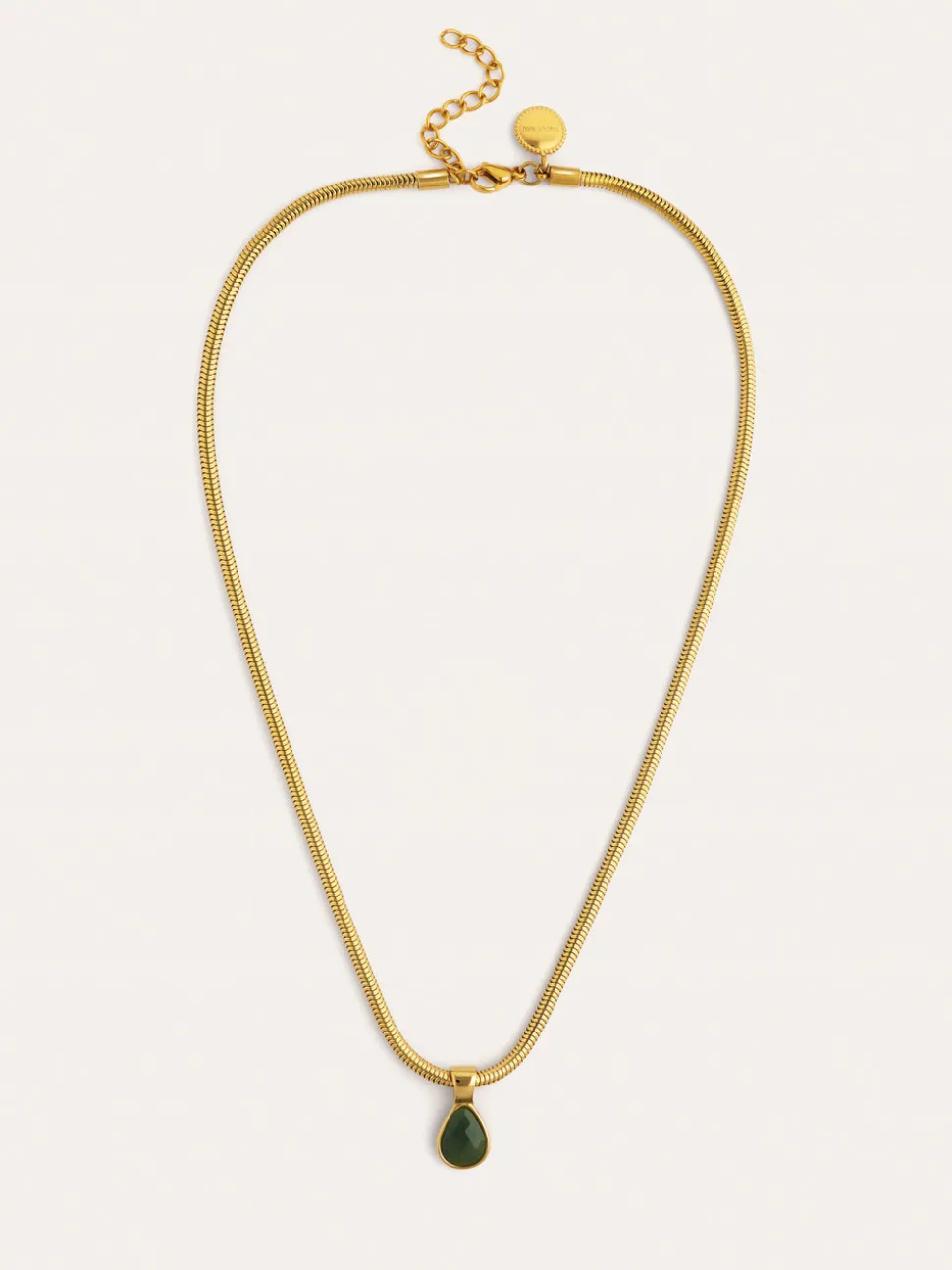 Collar Leti Acero Baño Oro