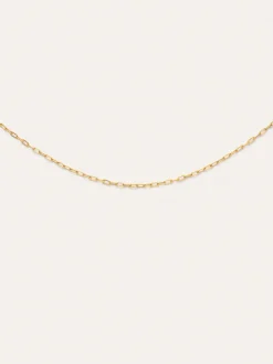 Collar Mini Fine Chic Acero Baño Oro