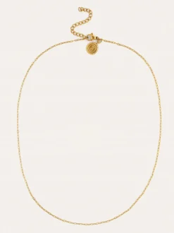 Collar Mini Fine Chic Acero Baño Oro