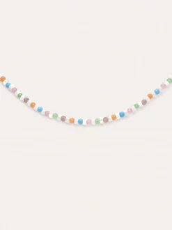 Collar Nacary Colors Acero Baño Oro