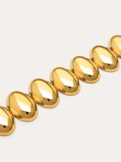 Collar Oceya Acero Baño Oro