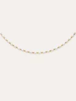 Collar Olympia Acero Baño Oro