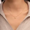 Collar Orion Star Plata Baño Oro