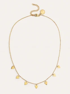 Collar Passion Acero Baño Oro