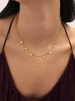 Collar Passion Acero Baño Oro