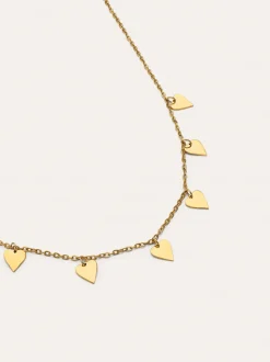 Collar Passion Acero Baño Oro